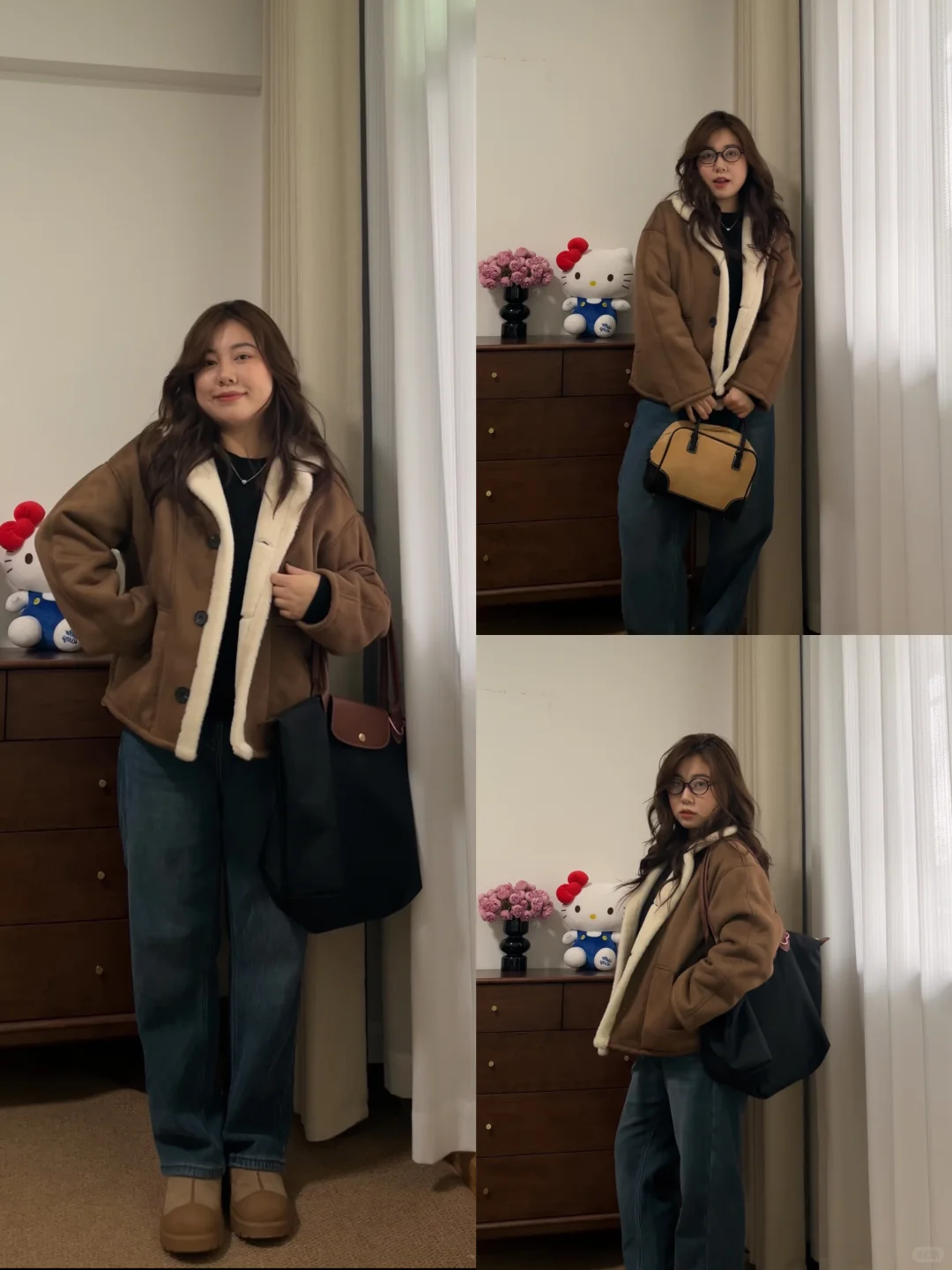 130斤｜微胖秋冬一周穿衣合集！