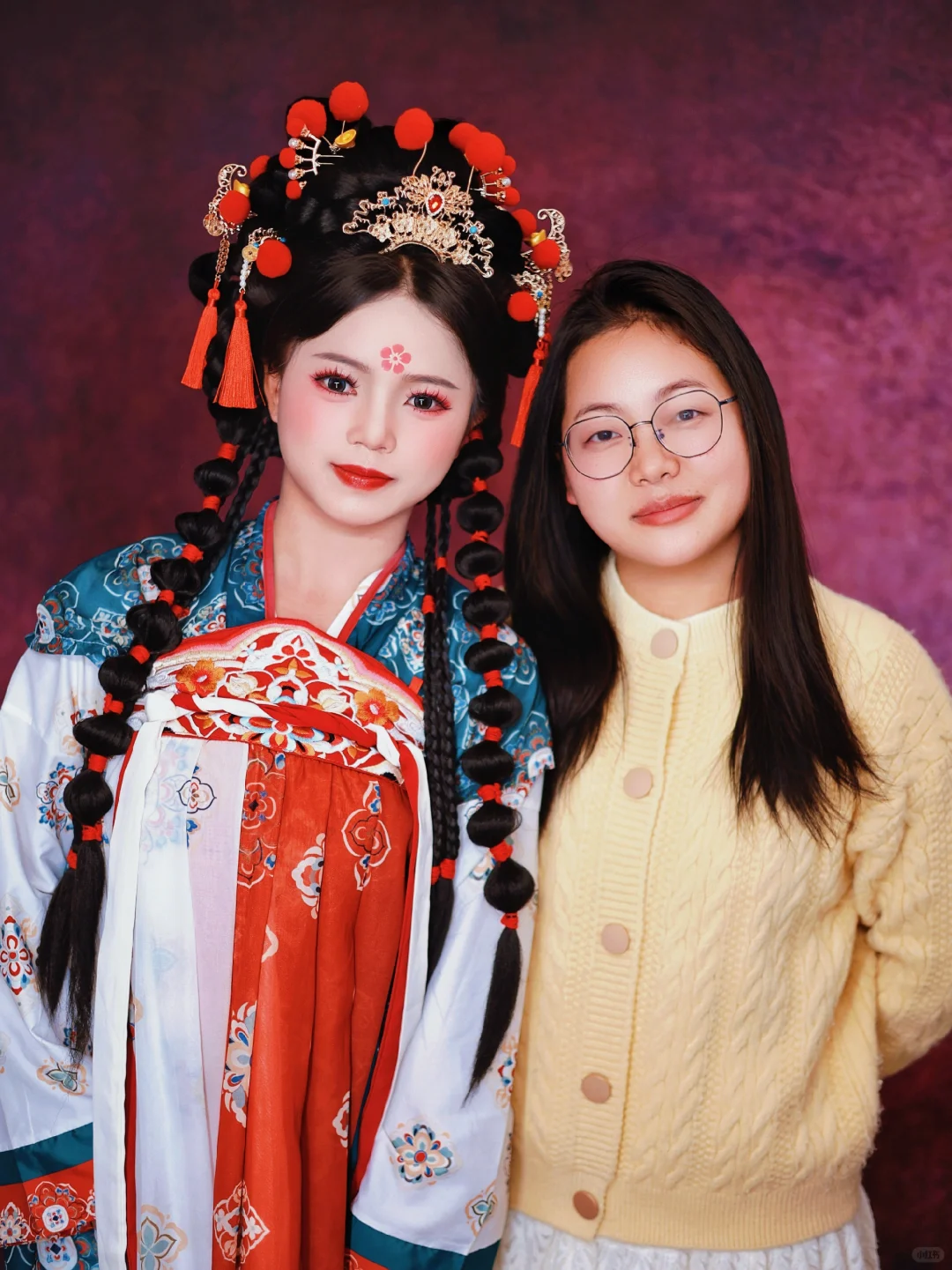 穿汉服的女孩子真的好美！