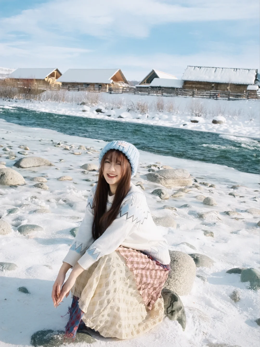 怎么拍都好看！禾木小木屋～禾木女摄超会拍