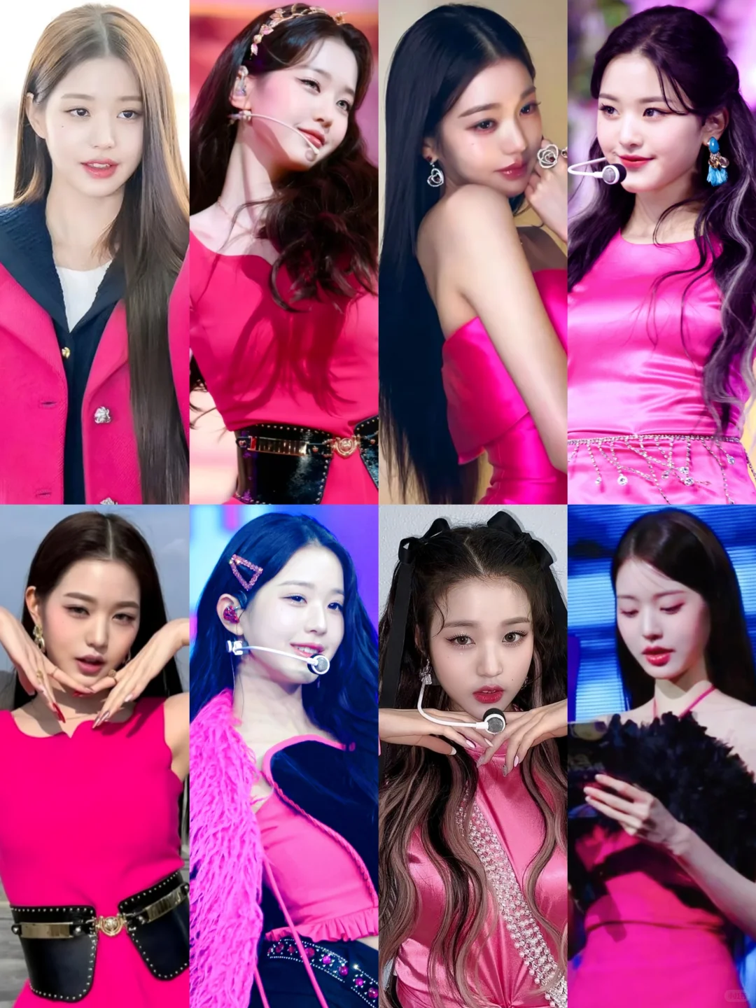 世界上找不到第二个比她更适合玫红色的女人