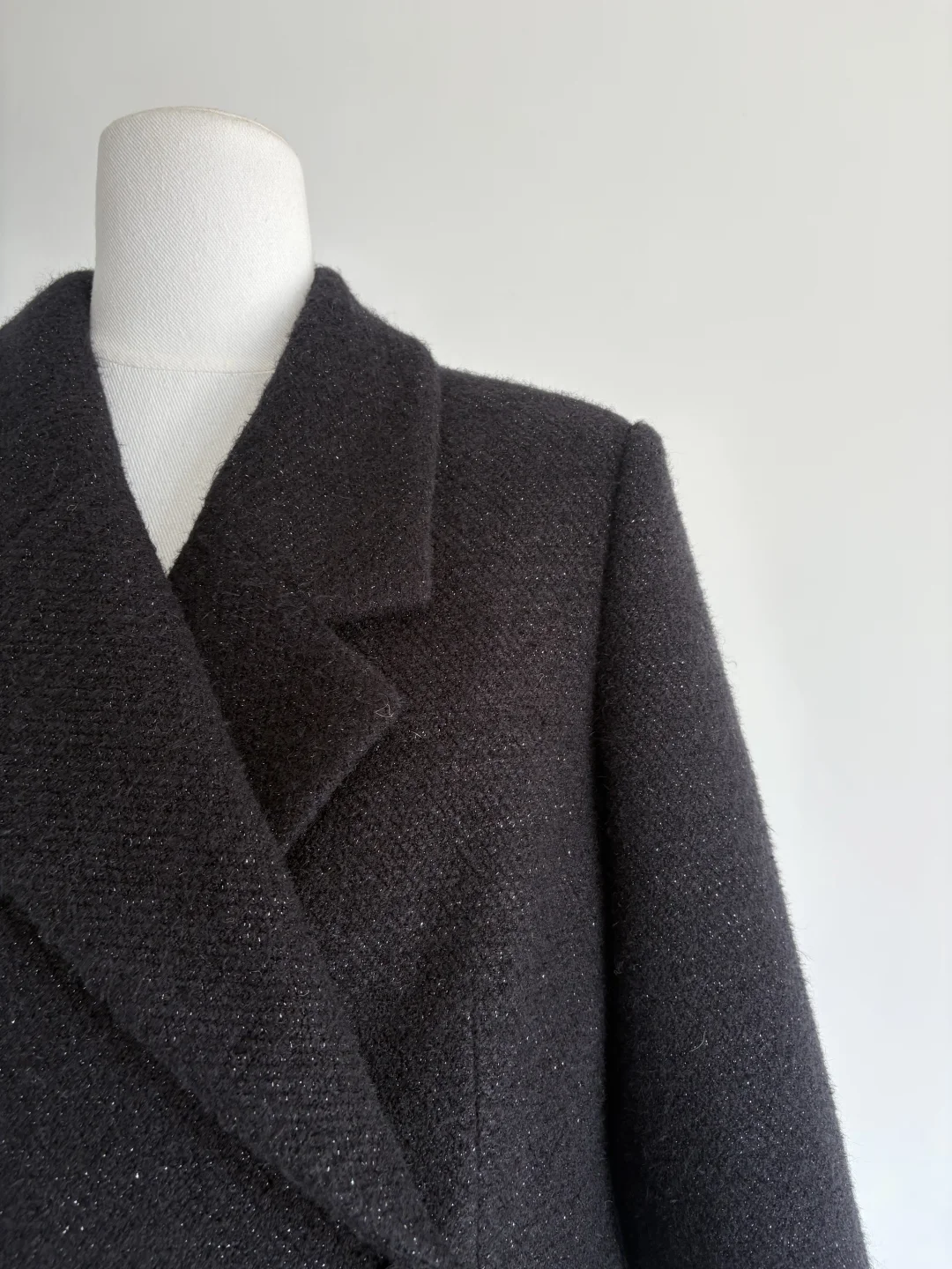 捡漏！门店在售，小个子复古毛呢套装女新款