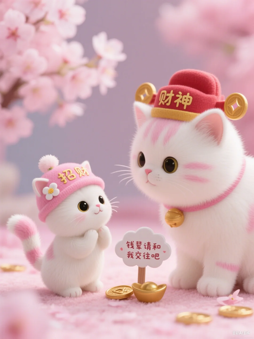 我是一只可爱又治愈的招财猫❤️