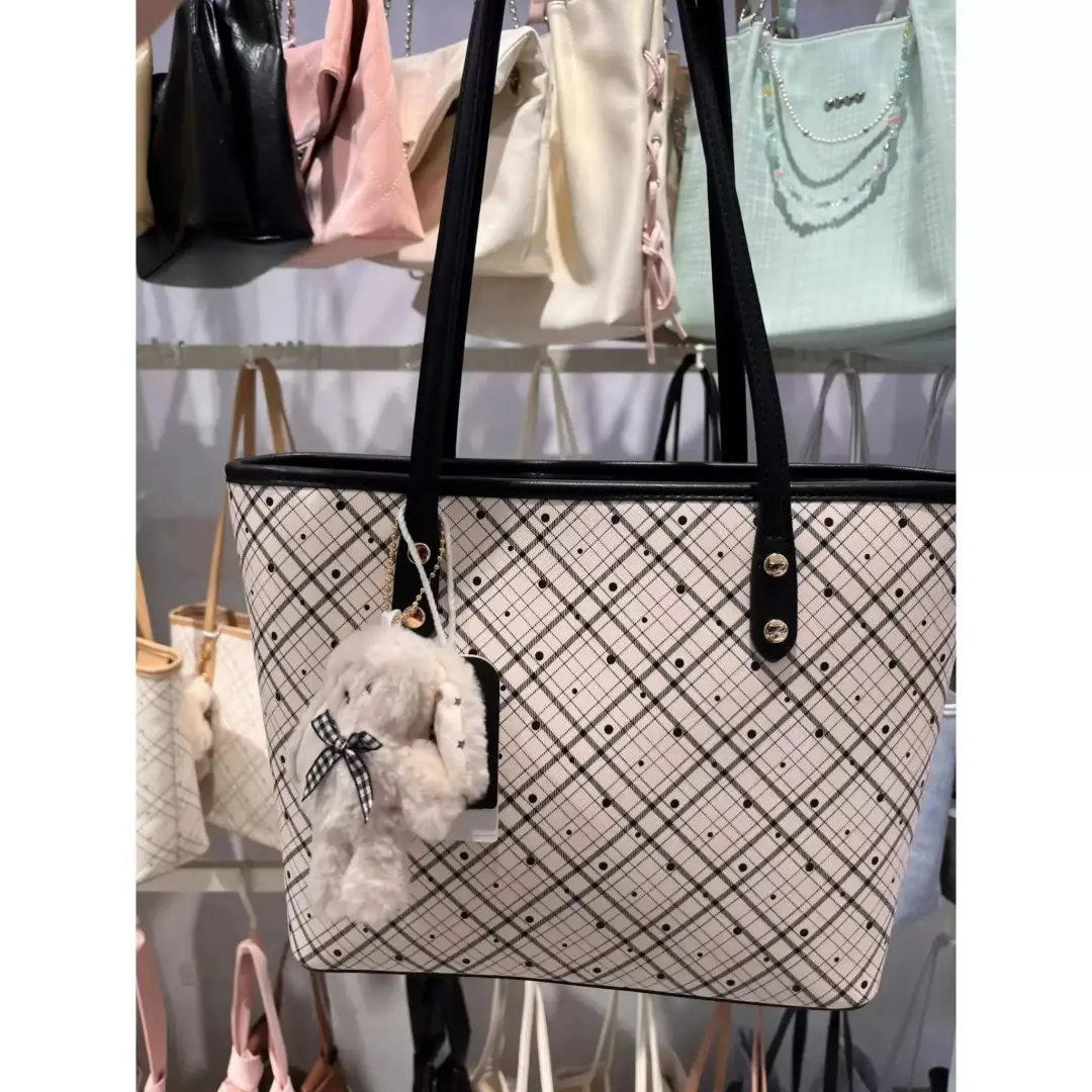 🌙大容量托特包包女2025新款简约复古高