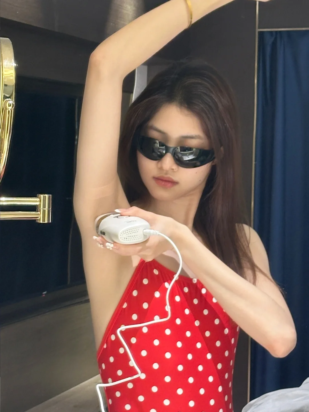 好多姐妹问的穿竞速泳衣毛毛怎么处理🫢