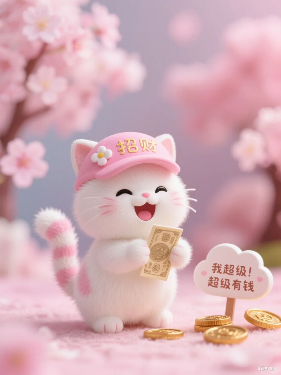 我是一只可爱又治愈的招财猫❤️