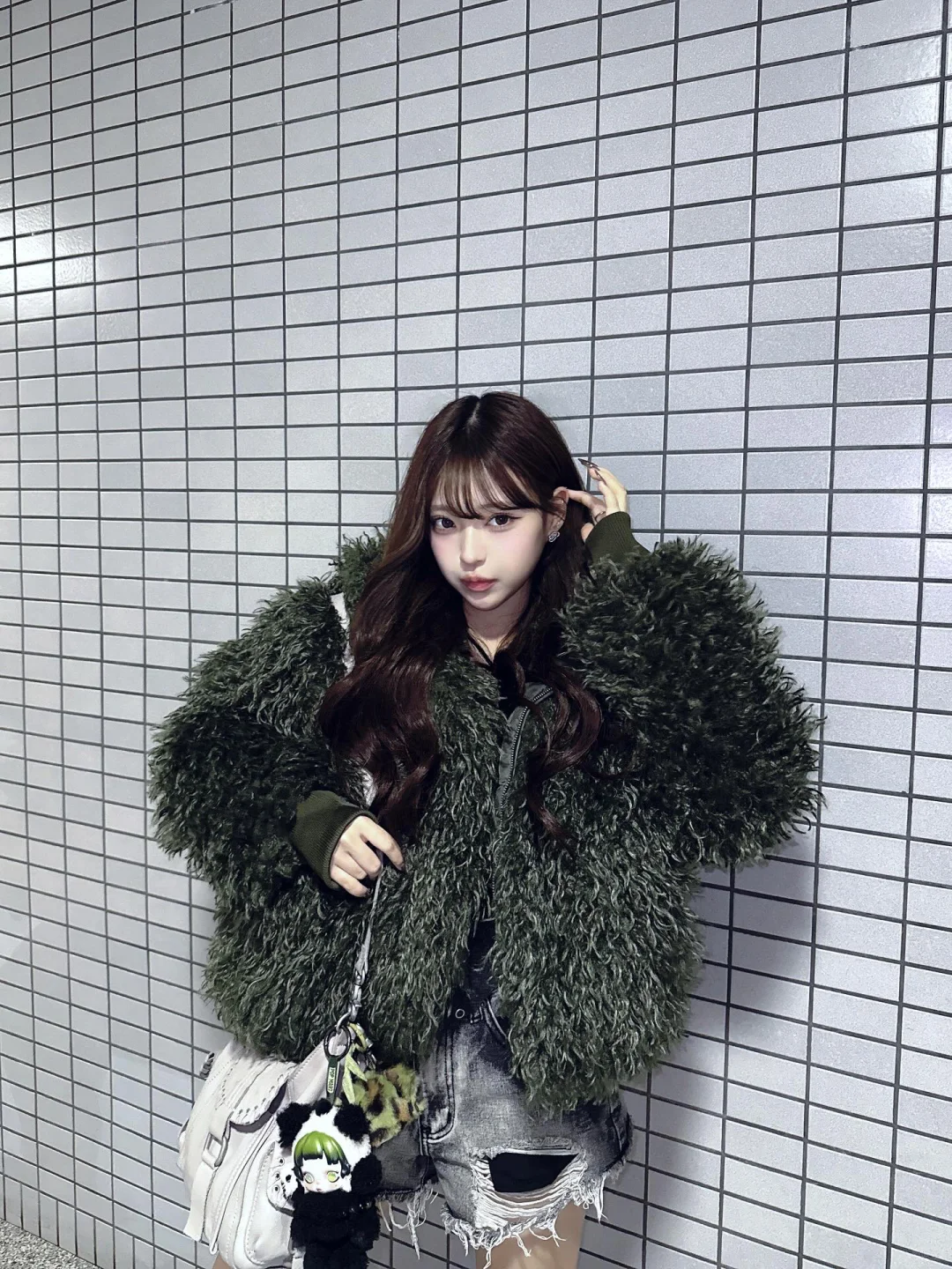 此女简直是中日韩通吃的风格