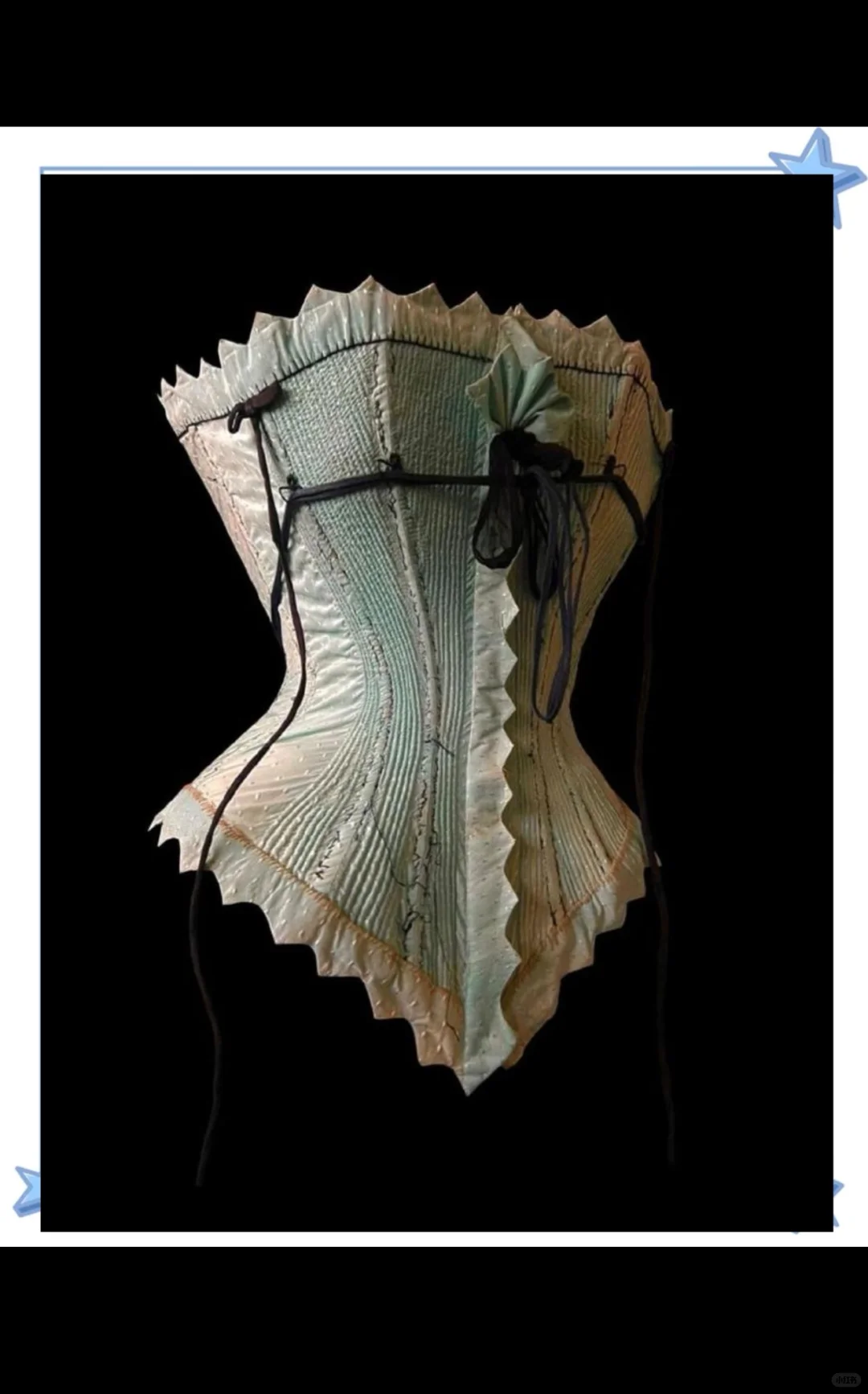 每日审美❣真是被古董鱼骨胸衣惊艳到失语！