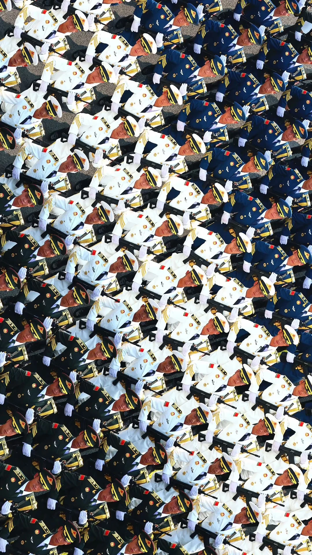 🎖️九三阅兵式，每一帧都是壁纸级别的震撼！