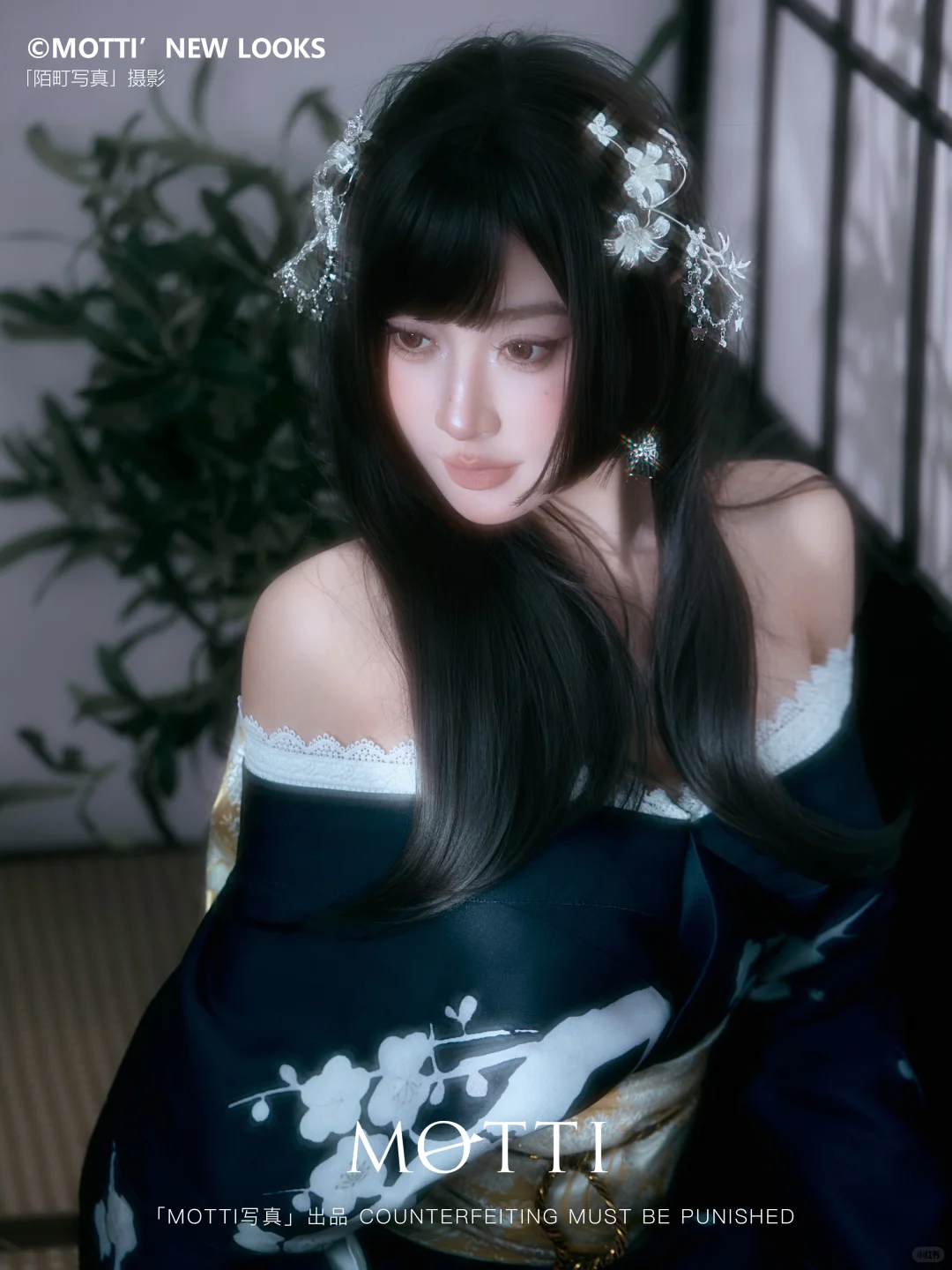 京都黑道千金一日体验🥀恶女花魁写真🖤