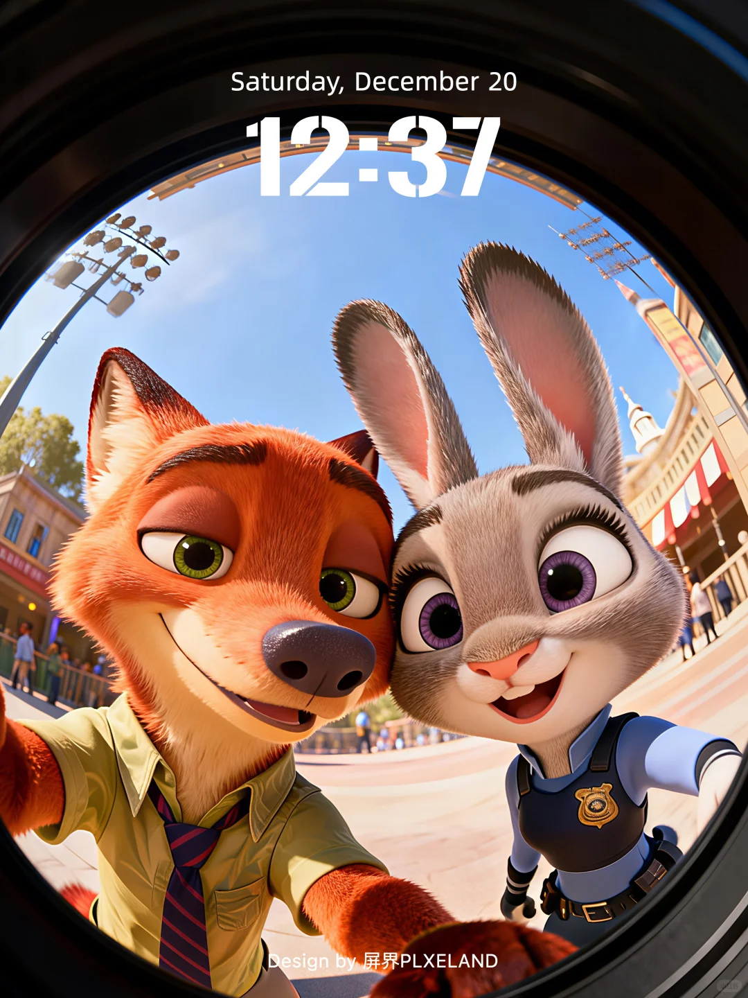 No.161｜尼克朱迪兔警官·动态壁纸🦊🐰