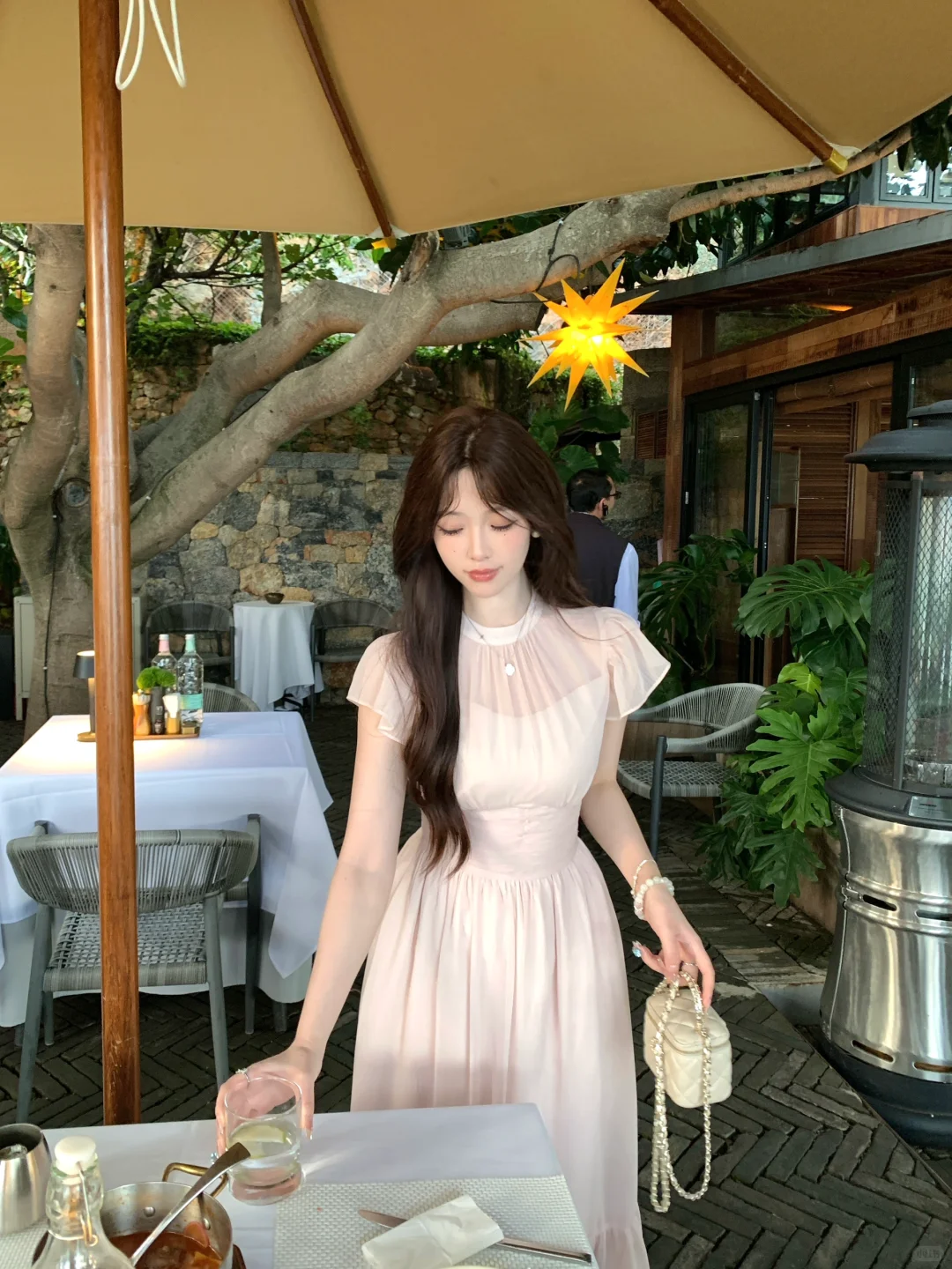 🌸淡粉色长裙｜把温柔和仙气焊在身上