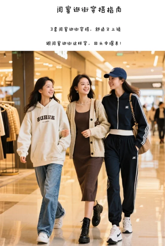 赵露思同款休闲风，逛街必备！