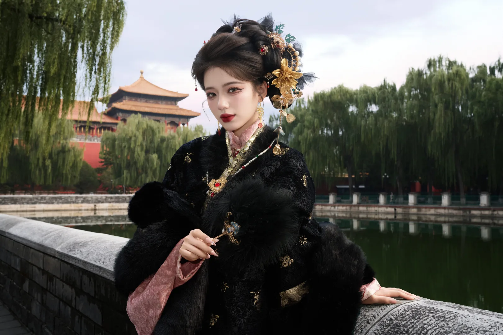 暗黑系大明贵女📸北京汉服约拍