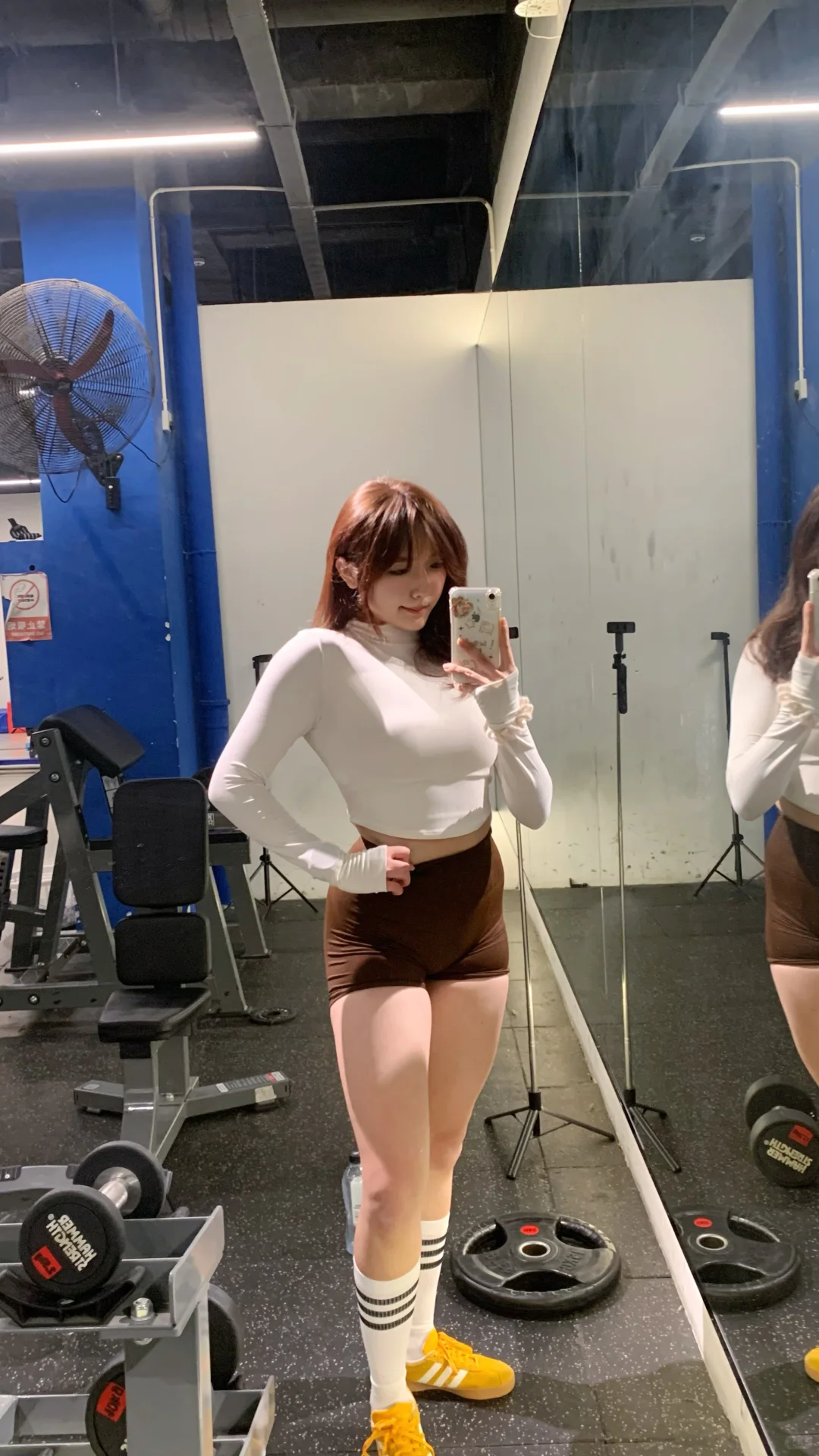 这里好久没发过健身的了