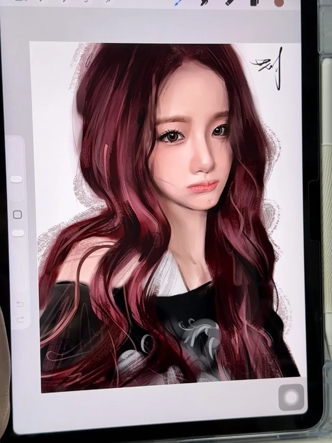 为什么没人看我画的女神💔召唤恩瑟