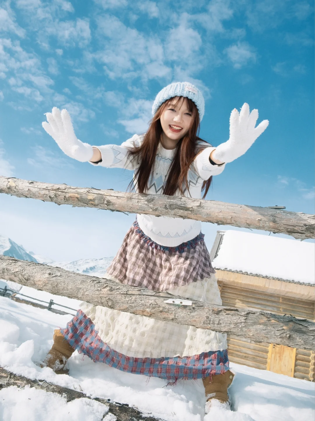 怎么拍都好看！禾木小木屋～禾木女摄超会拍