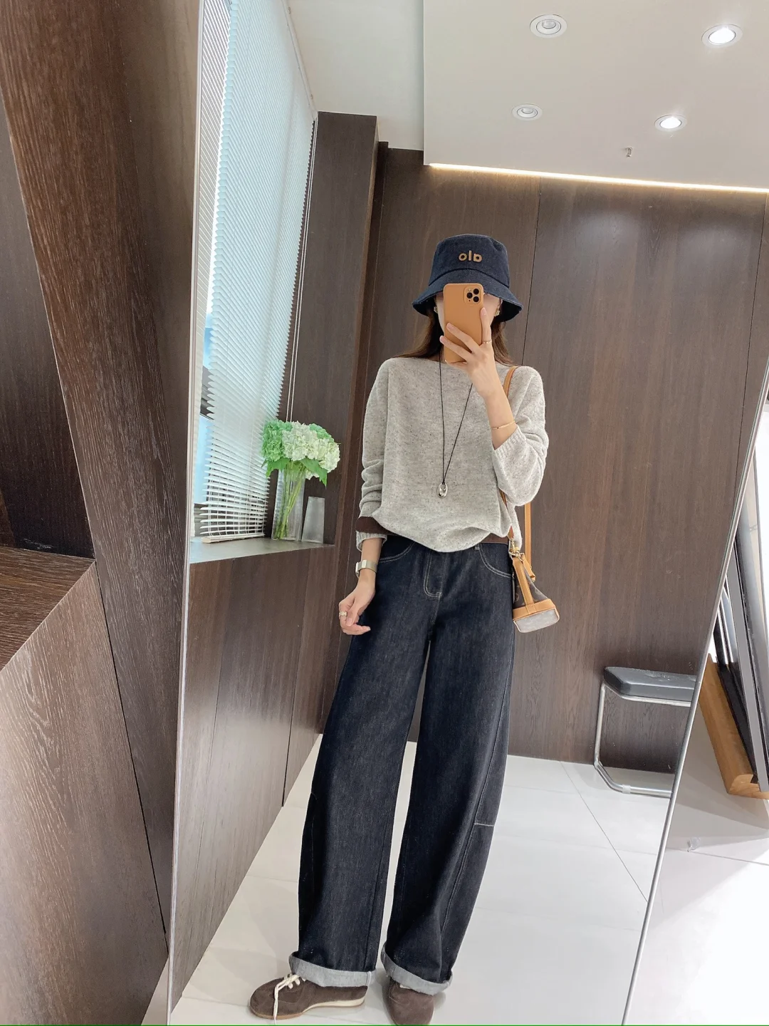 好喜欢这个早秋休闲look！