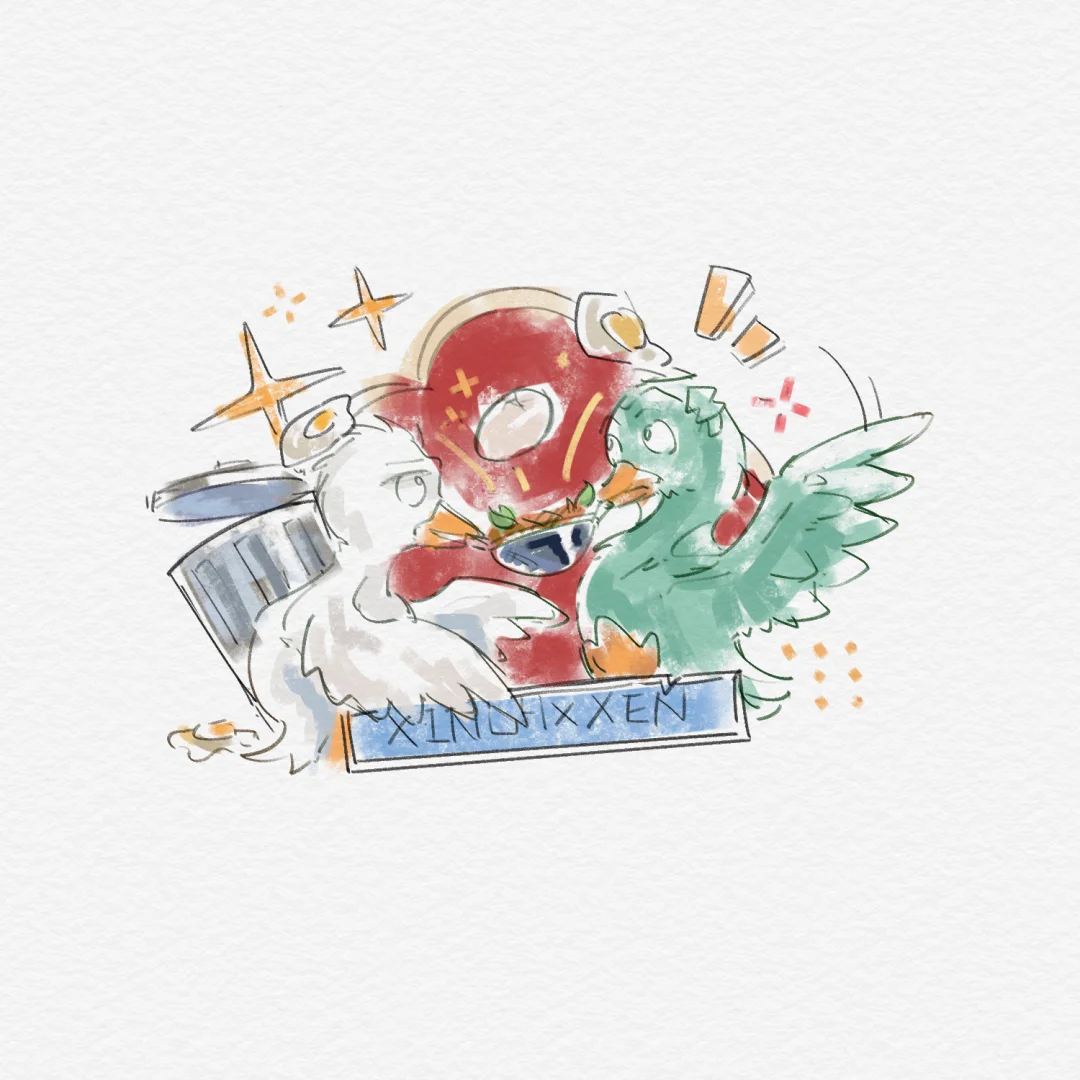 ⭐🌲鹅飞蛋打中。。