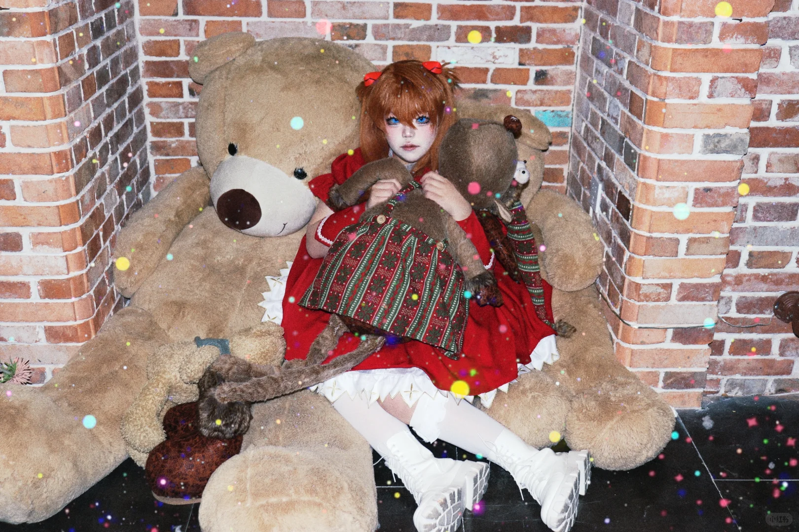 西安女摄陪拍：有没有周末想去预制圣诞节照