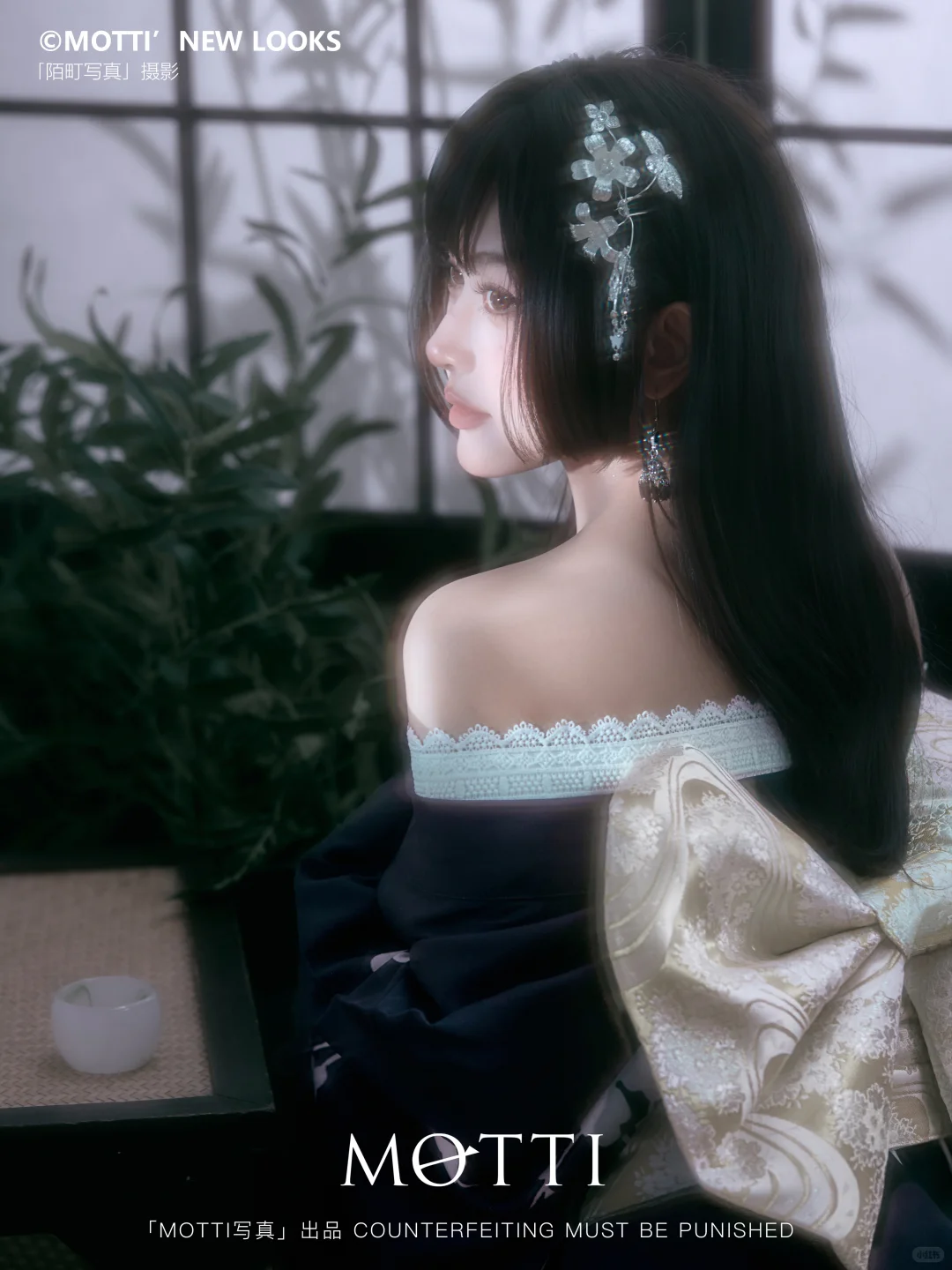 京都黑道千金一日体验🥀恶女花魁写真🖤