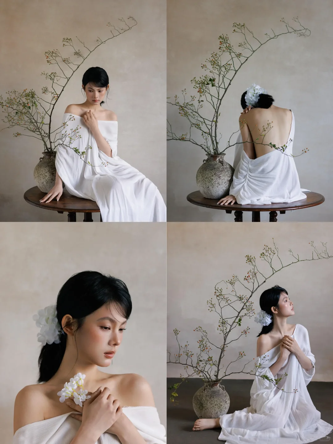 本地写真“枯木逢春”系列的清冷氛围太爱了