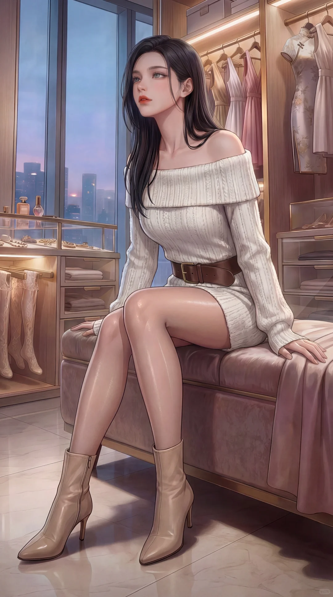 都市夜色里的温柔氛围感👢