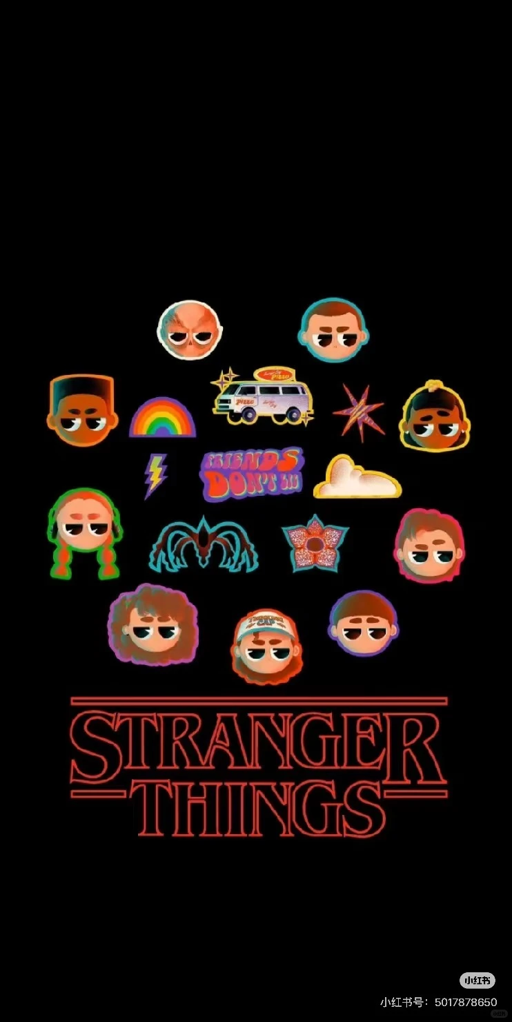 怪奇物语壁纸，爱之