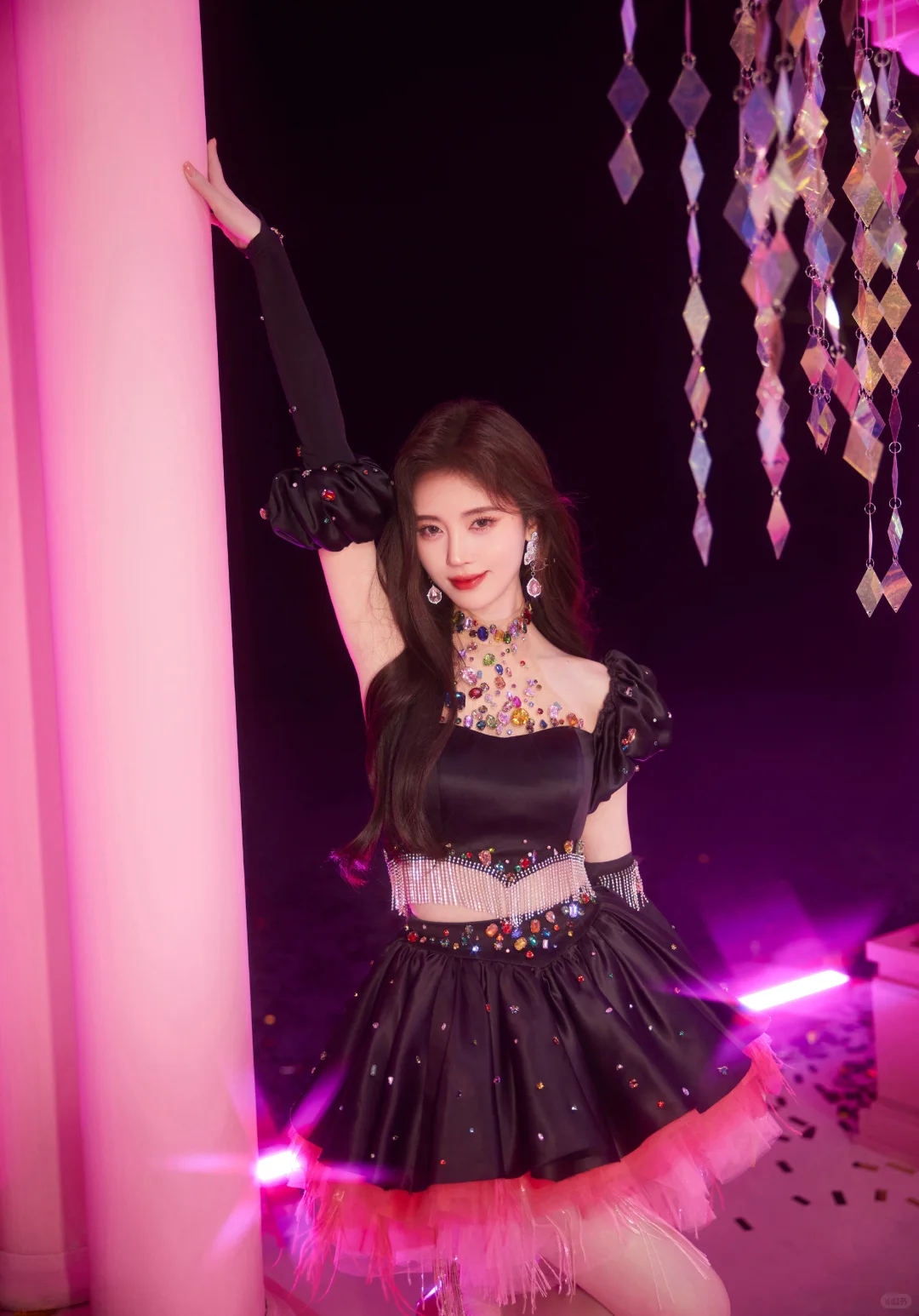 鞠婧祎🖤🤍黑丝➕白丝