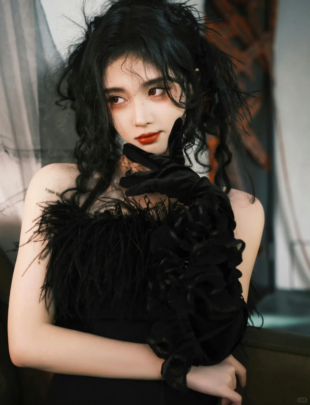 鞠婧祎🖤🤍黑丝➕白丝