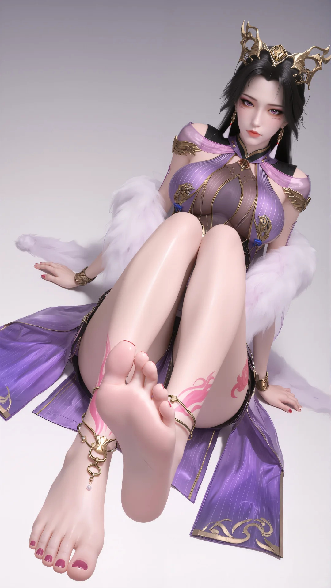 「壁纸」司妙龄，这两米长的美腿