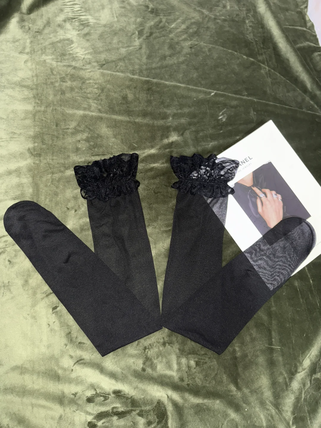 不踩雷的蕾丝半桶丝袜