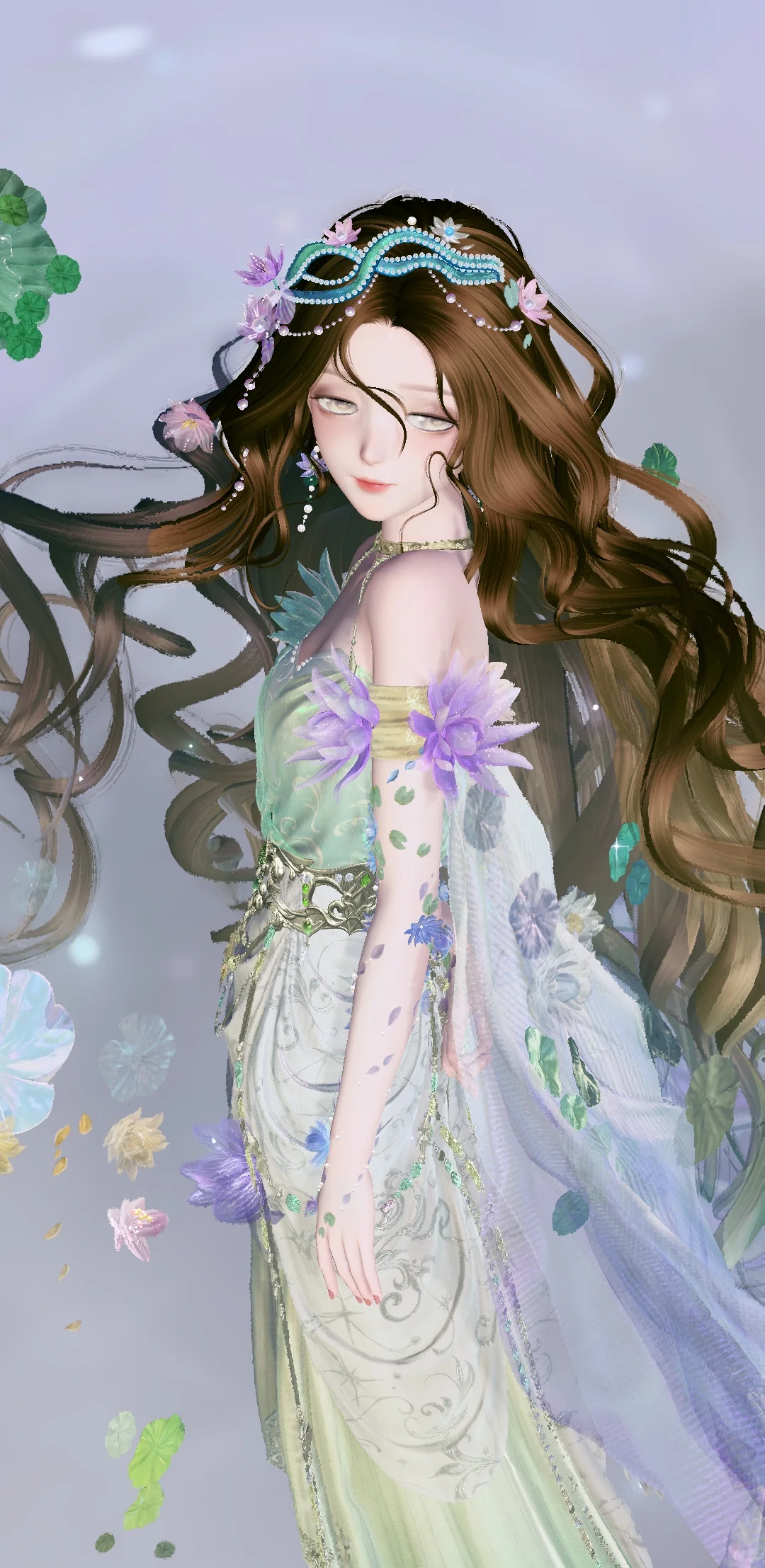 简直是女神级别的美貌