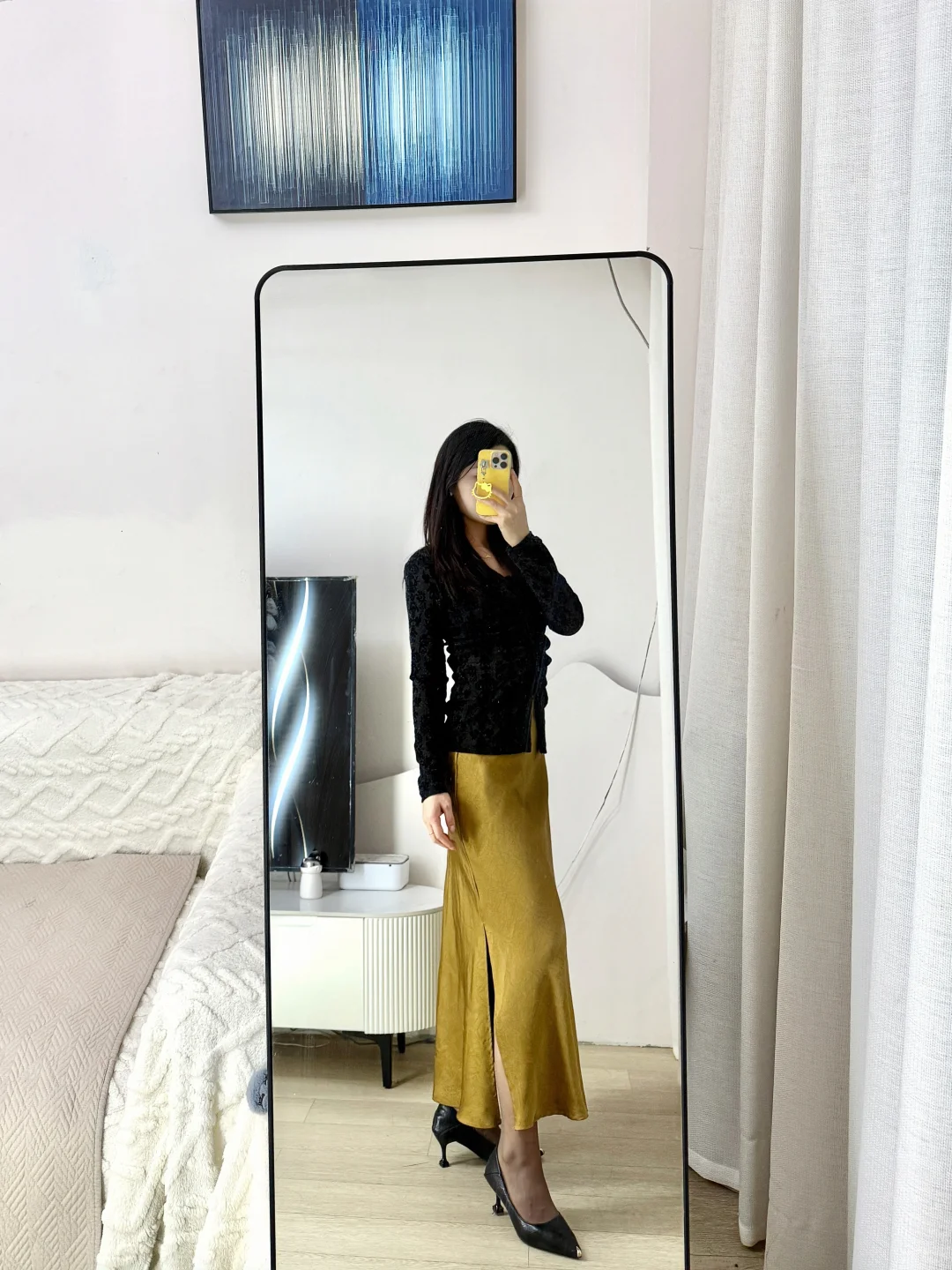 半身裙➕丝袜穿搭