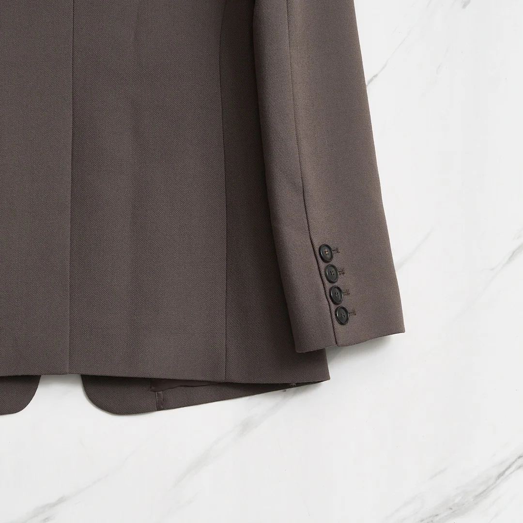 8️⃣9️⃣9️⃣System女士经典复古毛呢西服