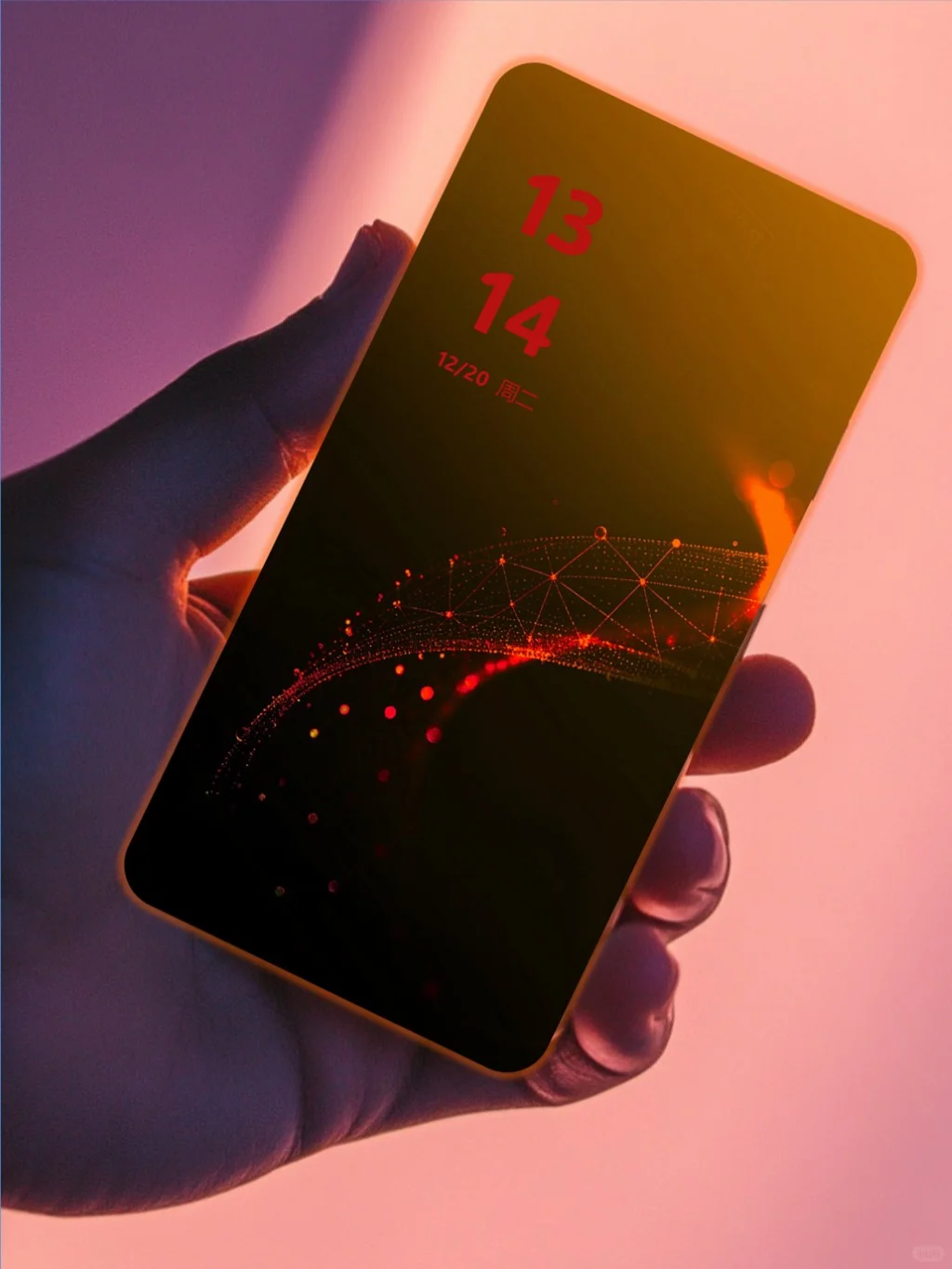 手机高清壁纸——《焰光里的星链》