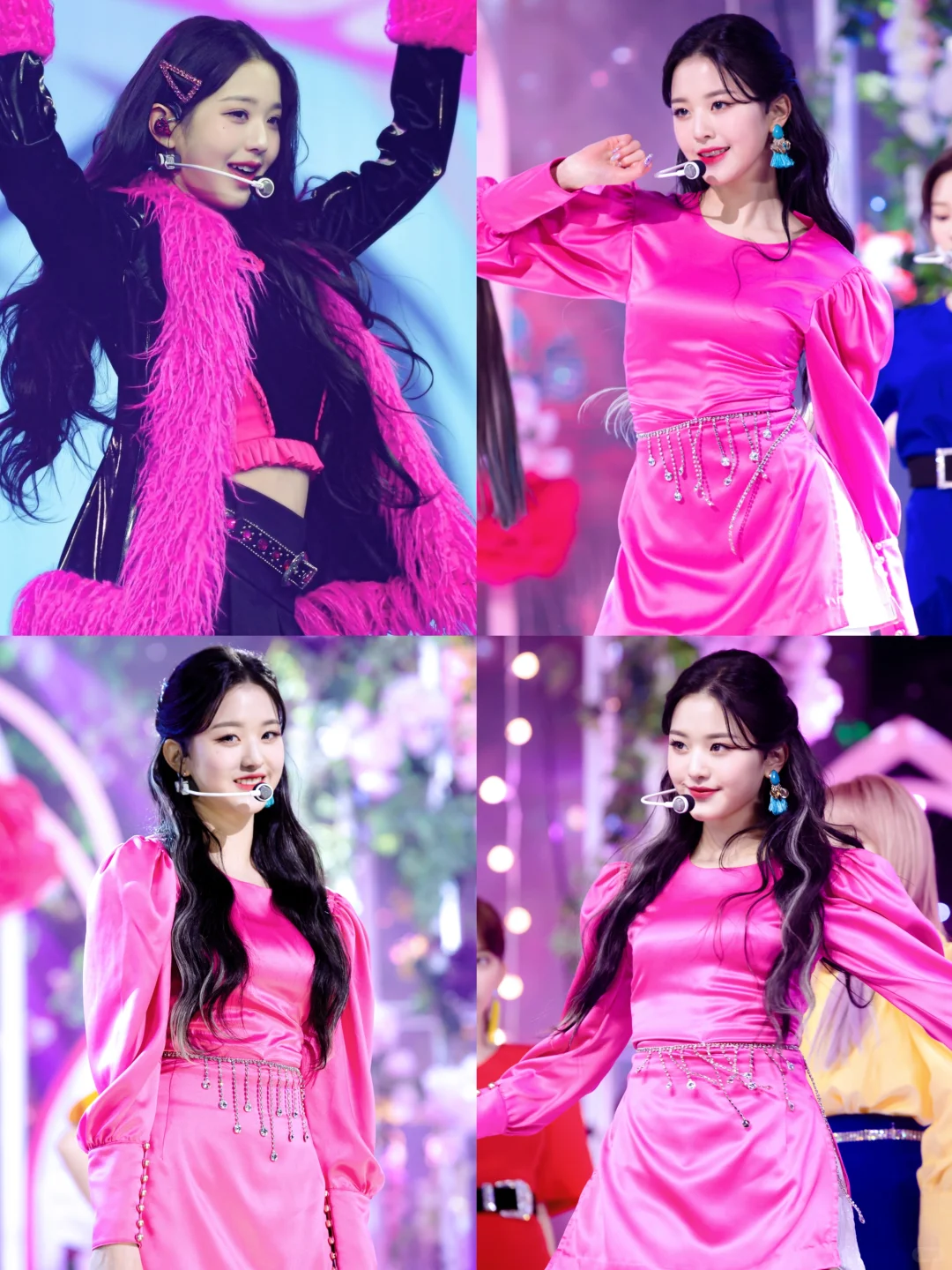 世界上找不到第二个比她更适合玫红色的女人