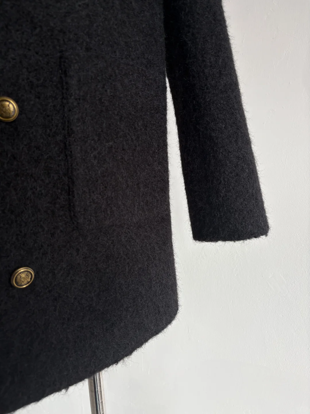 捡漏！门店在售，复古撞色翻领时尚外套女新款