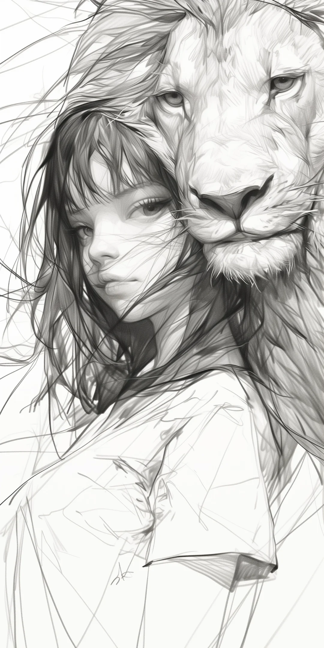 大猫与少女3 ｜ 壁纸分享