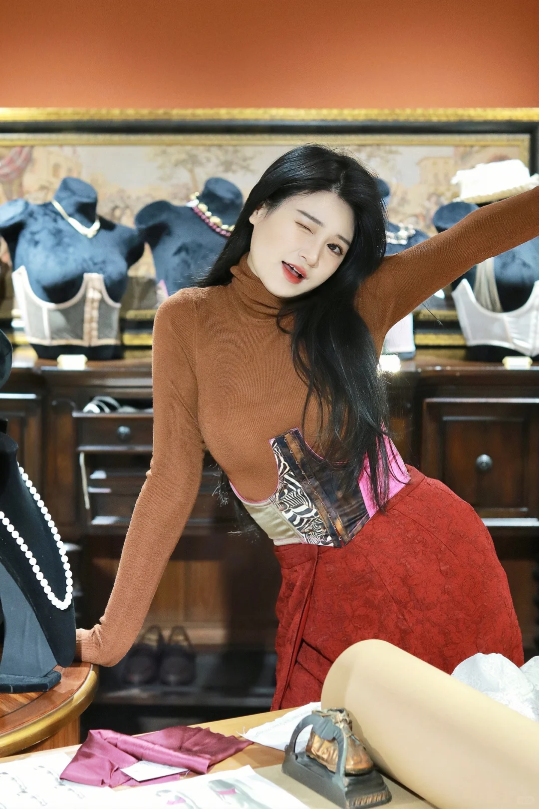 平地起高楼~做女人 挺美😌