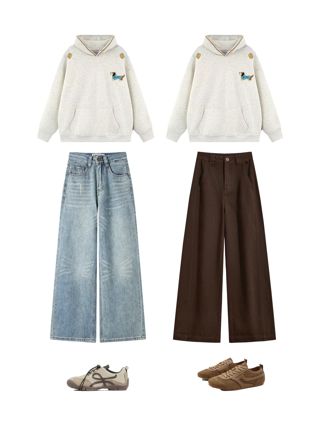 早秋卫衣穿搭合集🍂