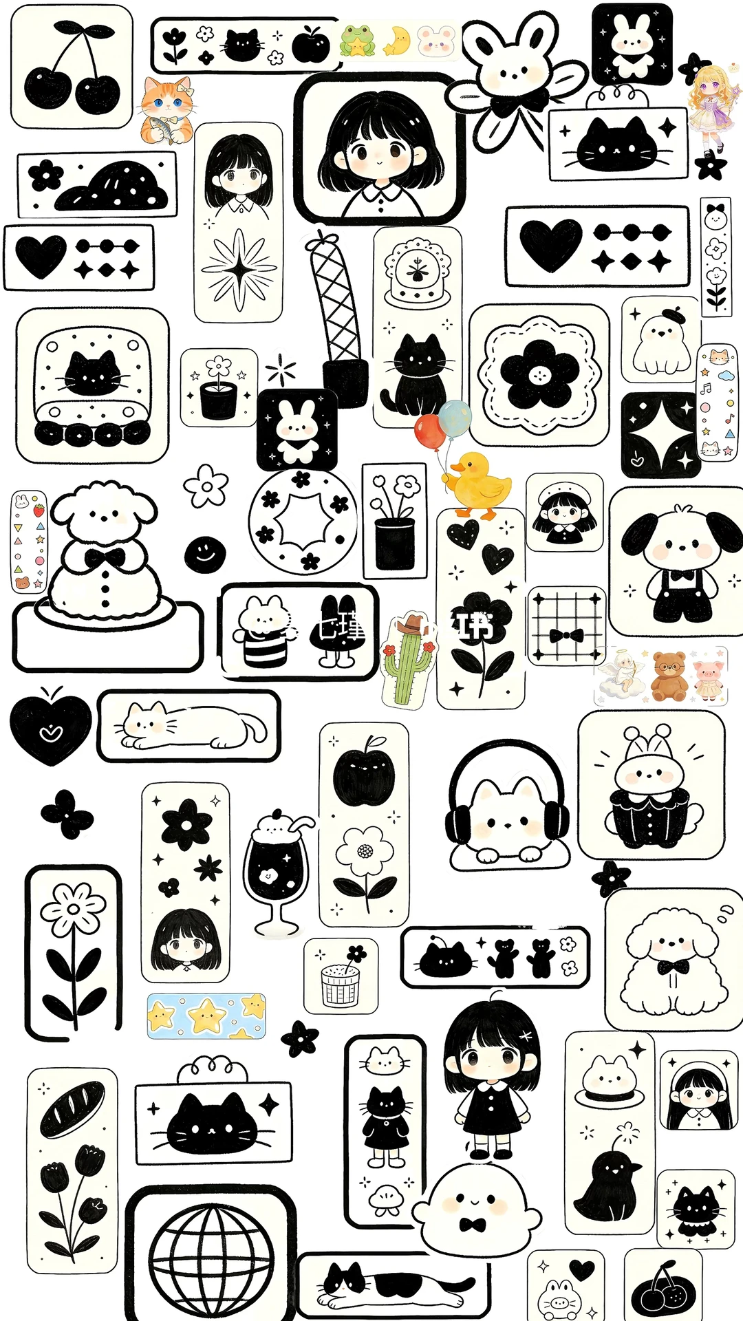 极简多风格ins风˚*̥∗*聊天防窥壁纸