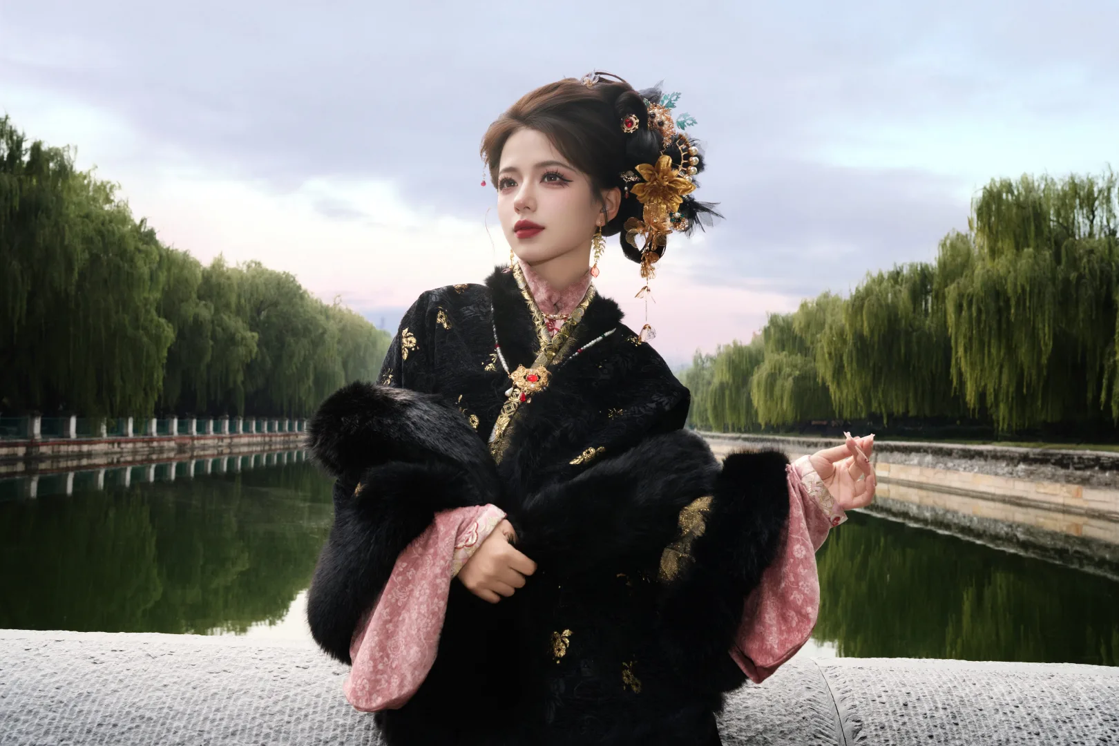 暗黑系大明贵女📸北京汉服约拍