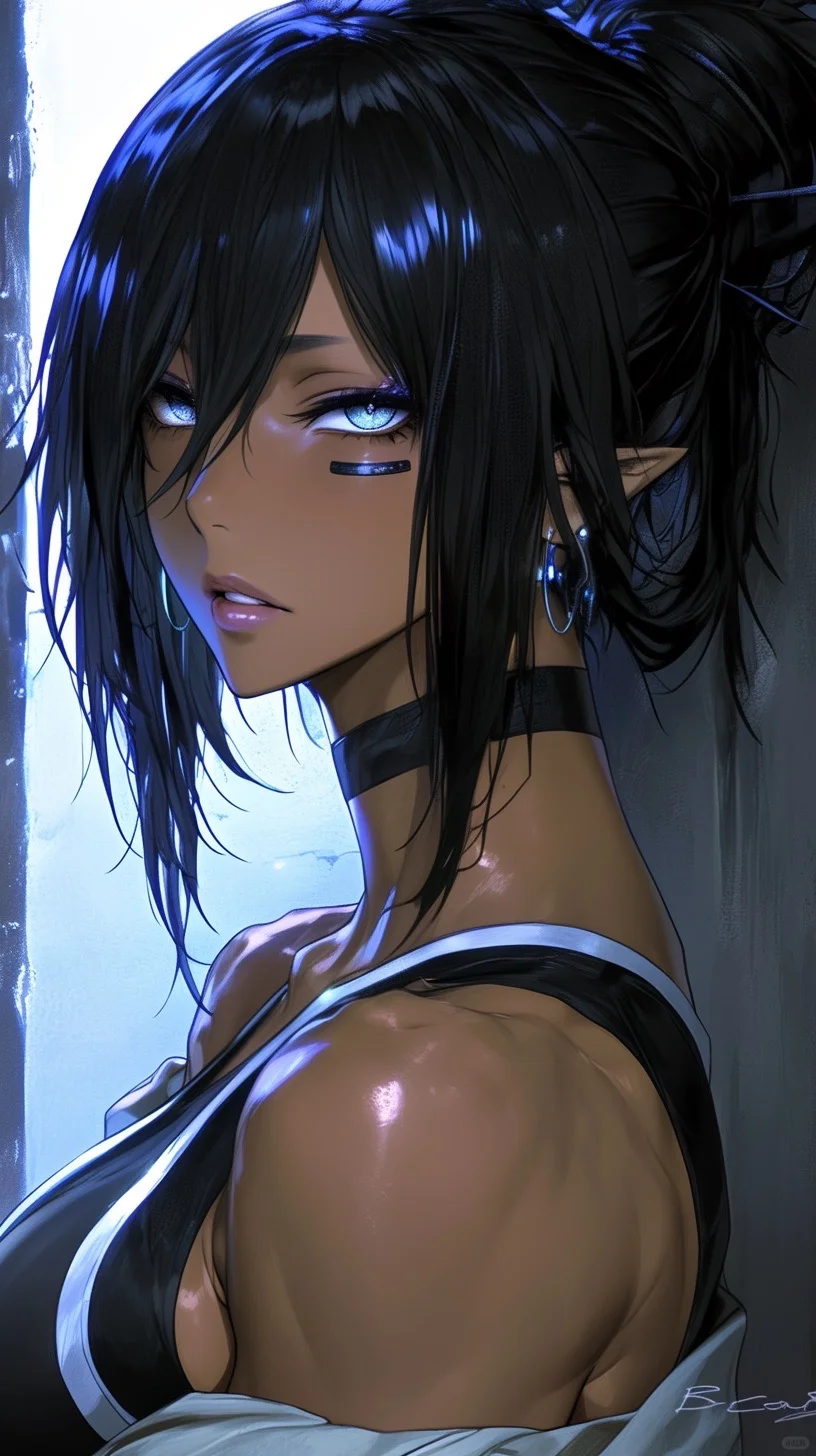 黑皮御姐的氛围感