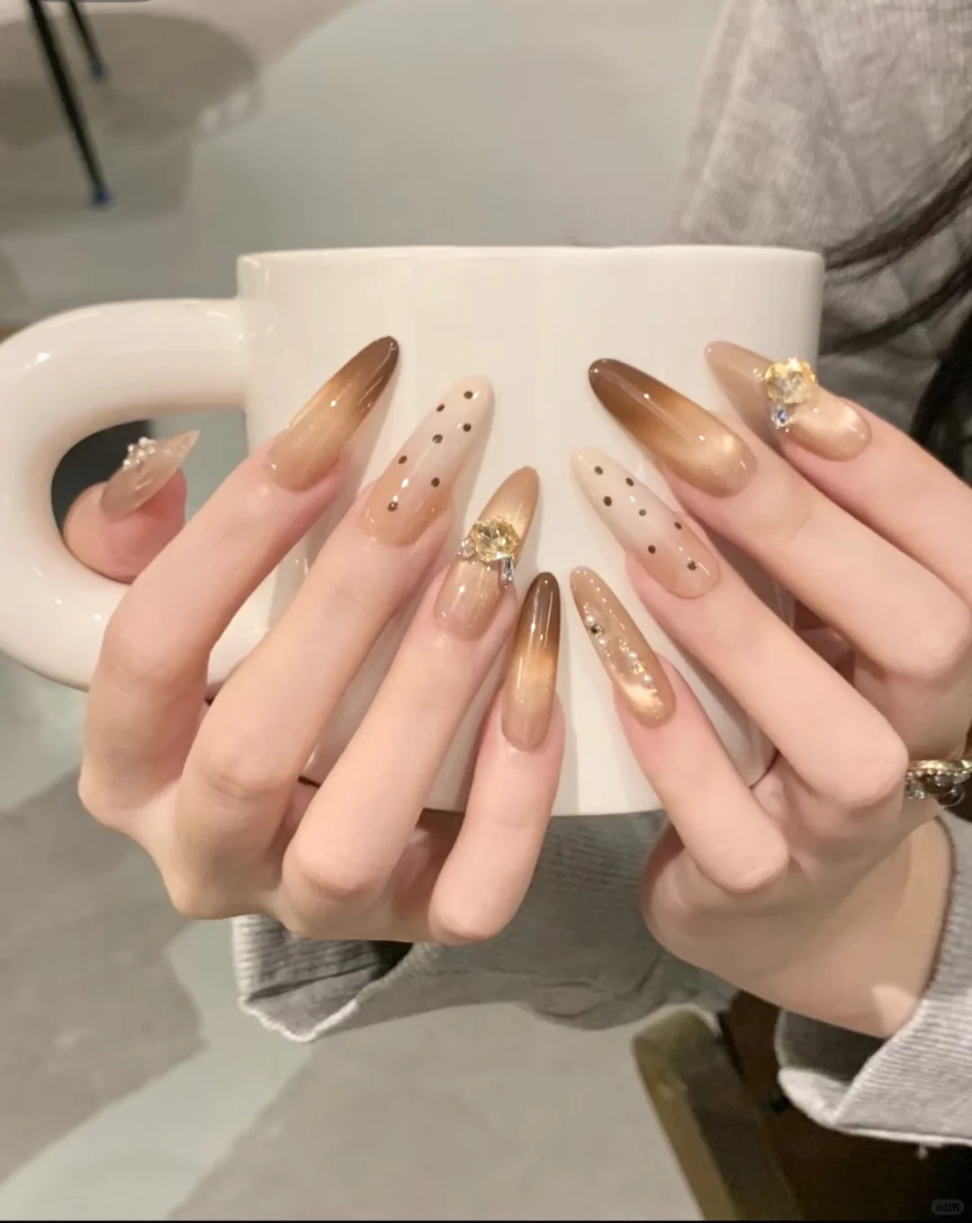 冬日纯欲天花板美甲❄️ 软fufu氛围感拉满