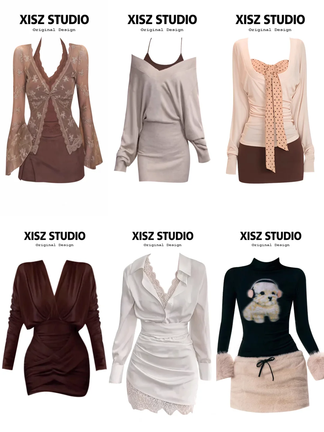 约会必备！这几款长袖包臀裙，优雅又显瘦，