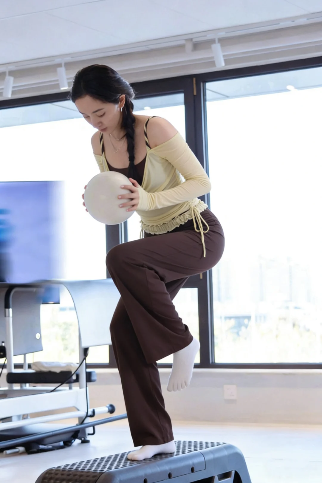 幂幂最美瑜伽服穿搭🥰