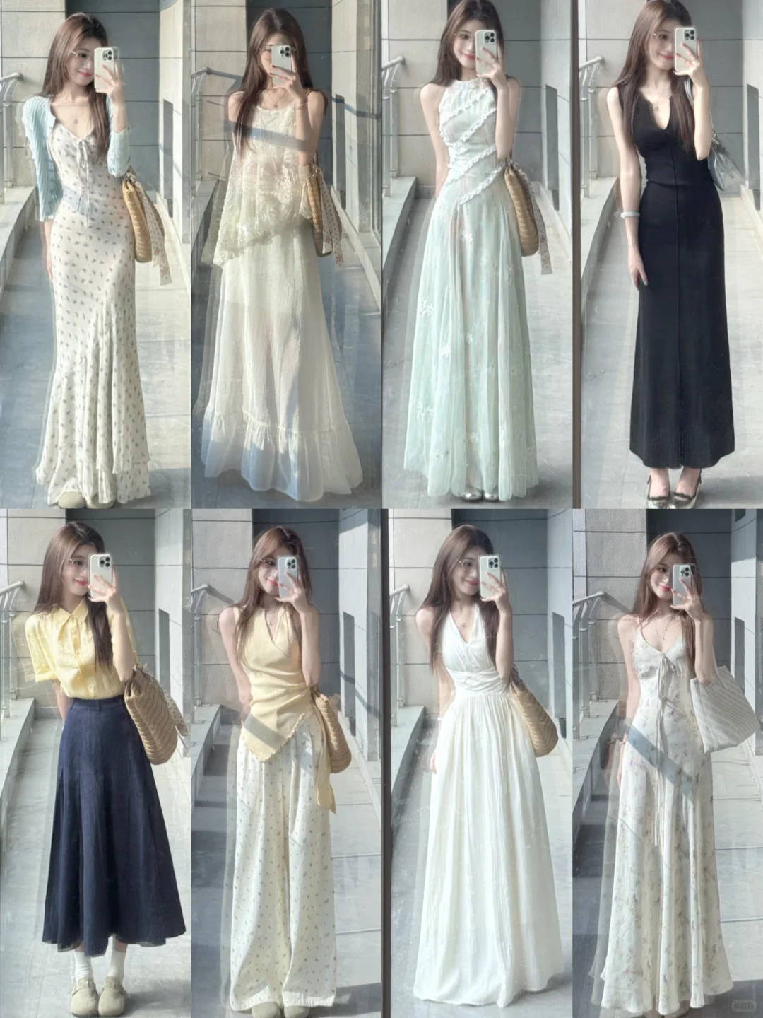 4️⃣0️⃣套 夏日海边小裙子穿搭分享！