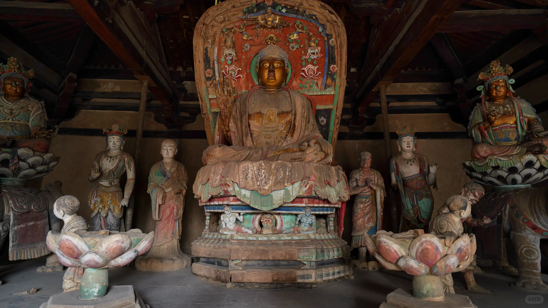 南禅寺的瑰宝~中唐彩塑