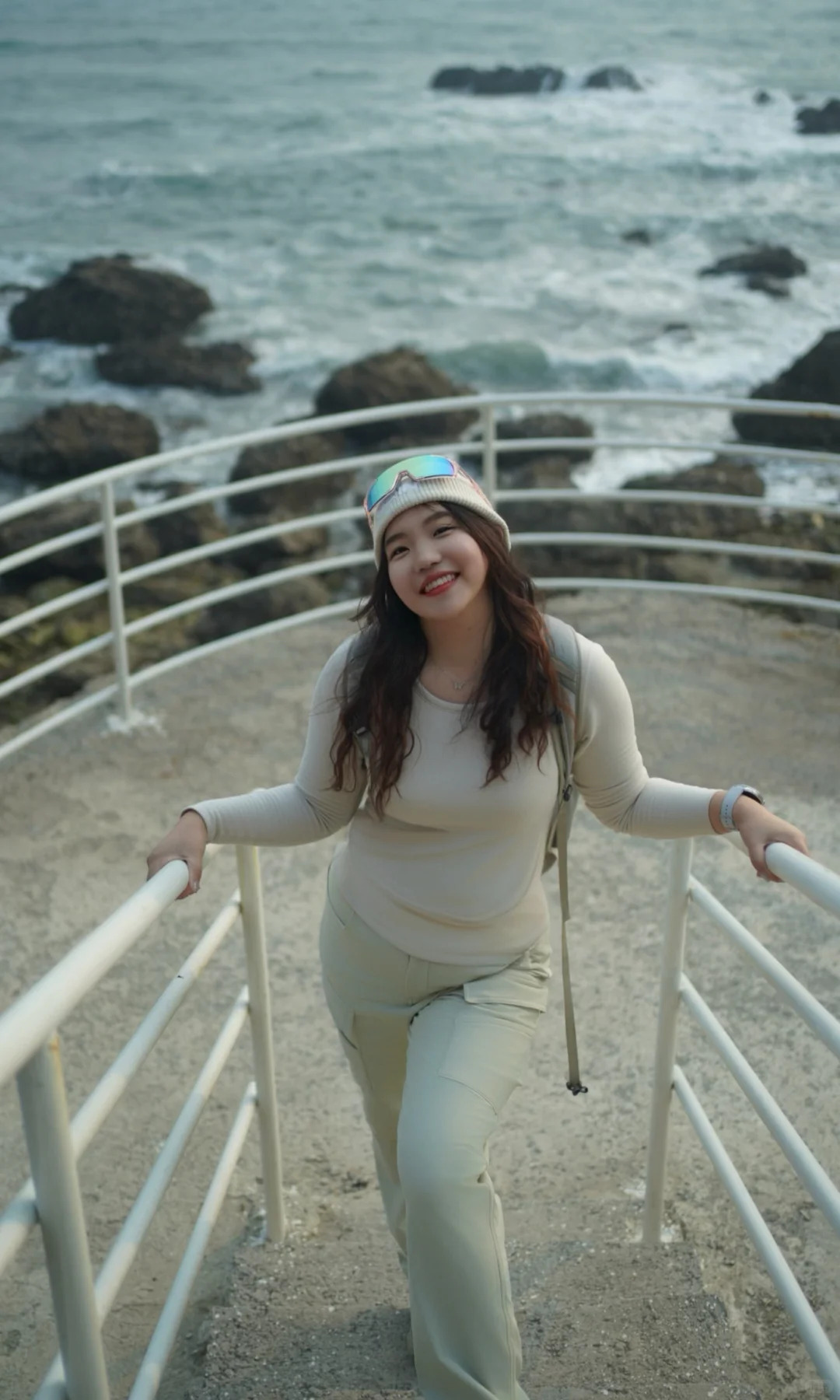 【初冬海边徒步穿搭】0°-10°C保暖不臃肿！