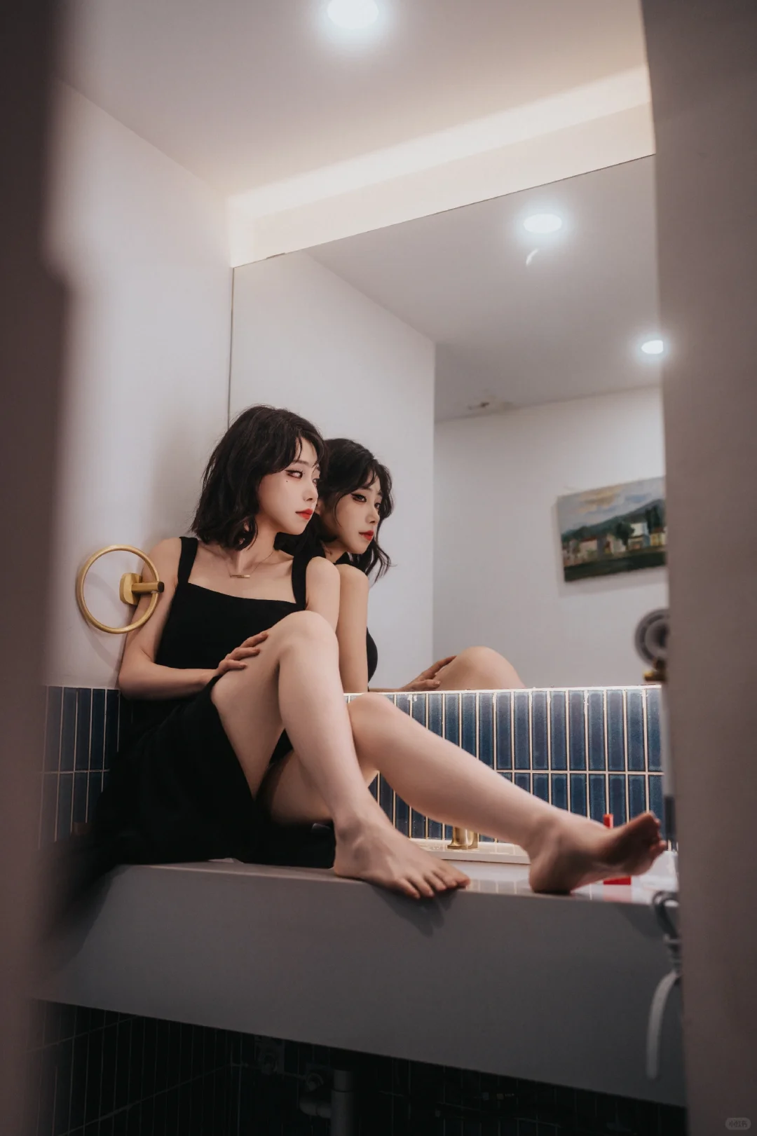 室内人像｜黑裙王姐（其二）